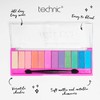 Technic Mega Eyeshadow Palette - 12 Pigmented, Long Lasting, Easy