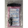 New Universal Waterproof Phone Pouch Large Dry Bag Pink