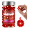 Cápsulas Cabello Vitamina Aceites Esenciales Reparación | 40