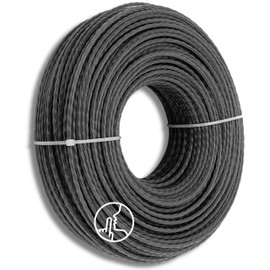 Gardazon Trimmer Line Nylon - 2.0 mm x 15 m ✦ (Twist Profile) - Mowing Line for Cordless Lawn Trimmer - Replacement Thread for Lawn Mower Spool, Steel Nylon Thread Trimmer Line, Trimmer, Line, String,