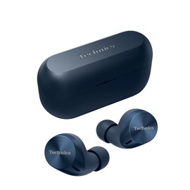 Technics EAH-AZ60M2 Wireless Earbuds with Noise Cancelling, 3 Device Multipoint Bluetooth, Comfortable In-Ear headset, Wireless Charging, Midnight Blue (Renewed)