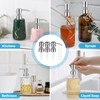 3Pcs Stainless Steel Soap Pump Replacement, Lotion Dispenser Pump Head