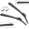2MPLASTIC Front and Rear Windshield Wiper Blades For TOYOTA Prius