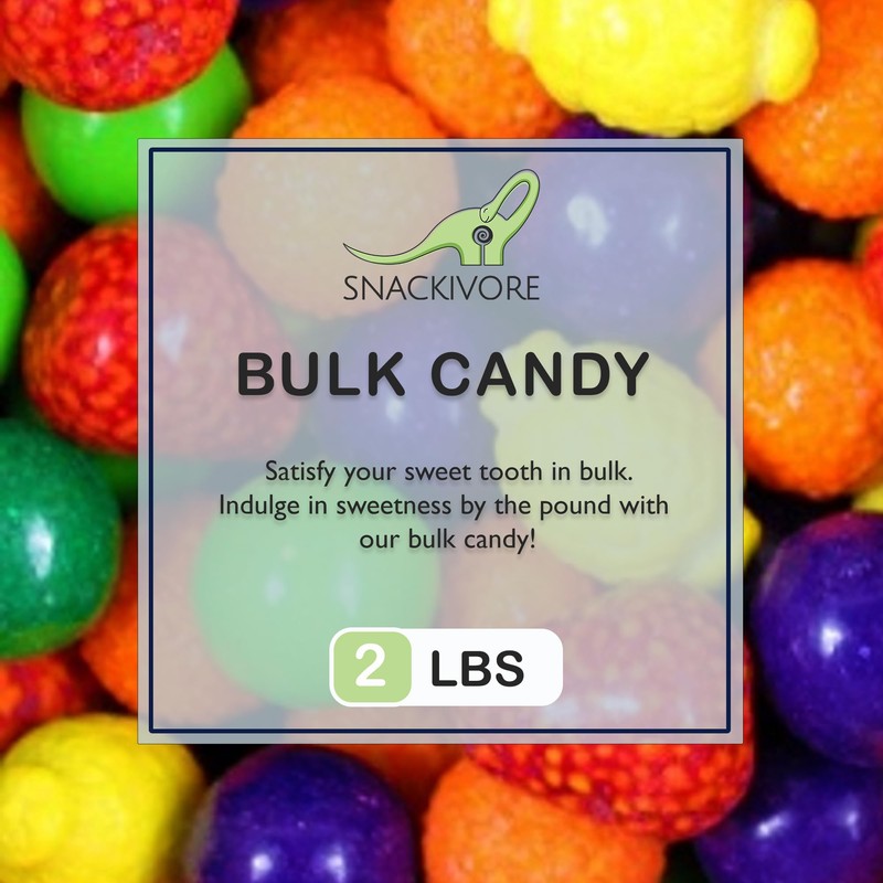 Seedling Gumballs Bulk 2LB Bag of Seedling Fruit Shaped Gum