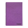 Luxpad 120 Page A4 FSC Wirebound Notebook with Durable Pressboard