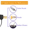 JOEJET Pressure Washer Gun with Swivel, Short Power Washer Gun
