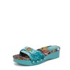 Dr. Scholl's x Iris Apfel Womens Original Too Sandal Tiger