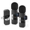 Sistema de micrófono inalámbrico Boya BY-v2 para iOS 2.4G con