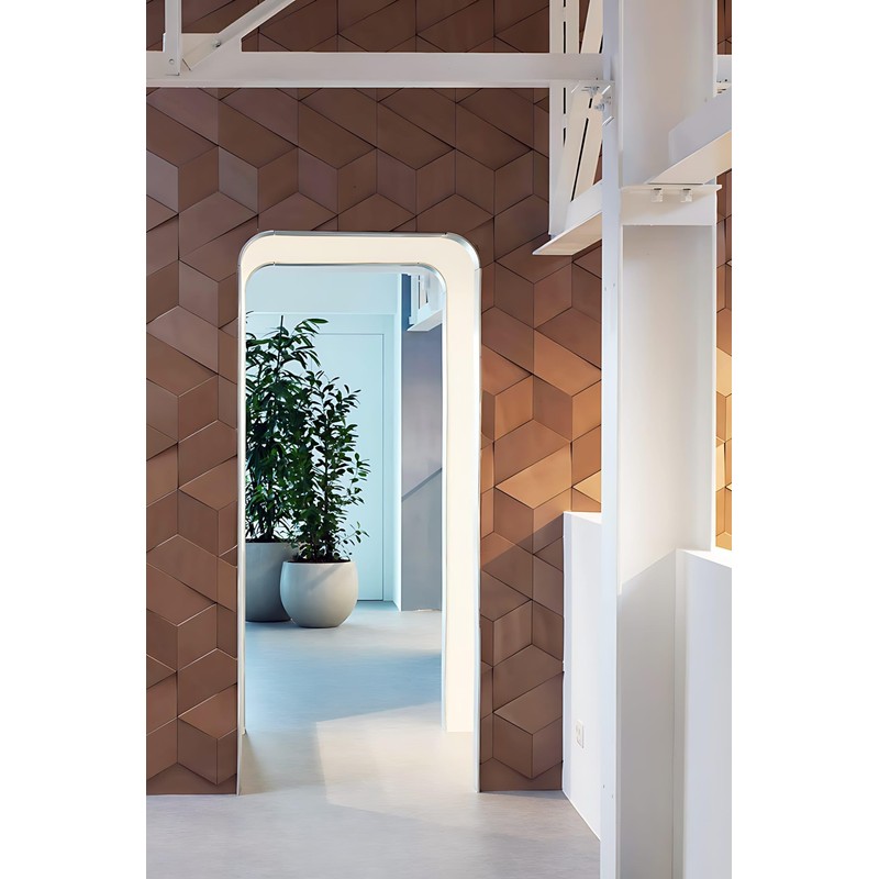 3d wall panel Orac Decor W100ODERN ROMBUS Deco elementodern white