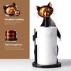 Cat Paper Towel Holder Countertop, Farmhouse Paper Towel Holder Stand
