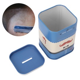Blade Containers, Blade Disposal Boxes Blade Disposal Boxes Removable Design Compact and Practical Blade Disposal Box Suitable for Blades Syringe Needles(BLUE)