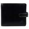 Mens Italian Leather Stylish RFID Protected Tabbed Wallet by Visconti