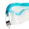 Fashy Menorca Youth Diving Mask, Light Blue, Light Blue