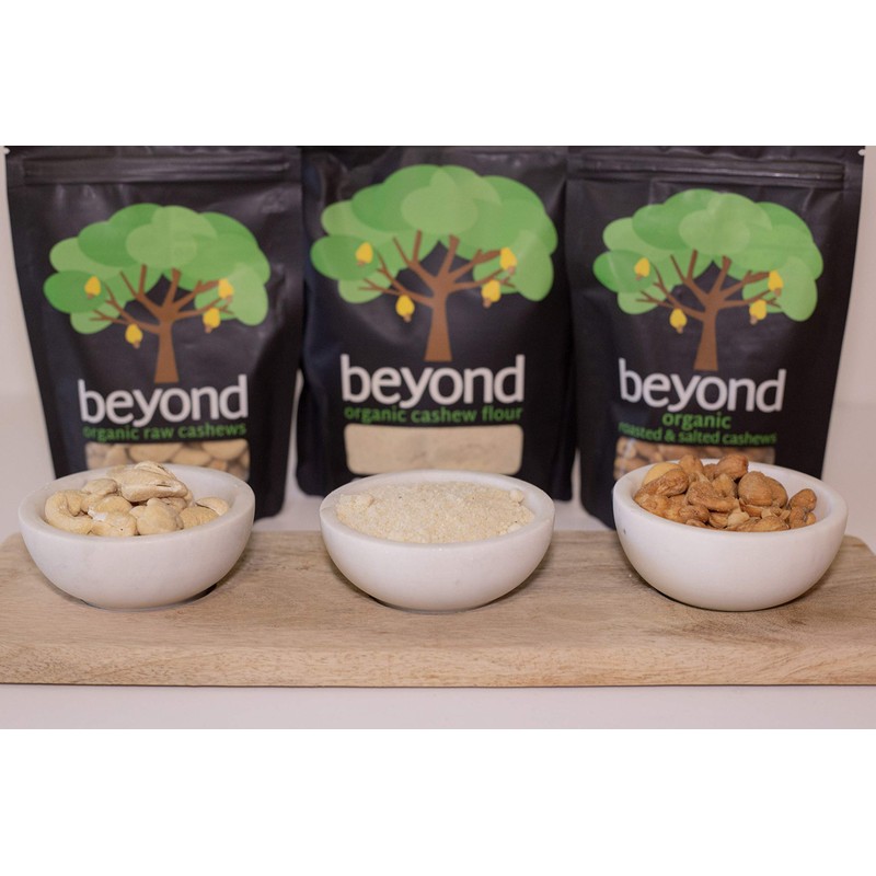 Beyond Organic Roasted & Salted Cashews, 3.5 oz Bag Snack