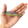 9.5cm 10g Floating Minnow Lure Hard Swimbait for Pike Bass