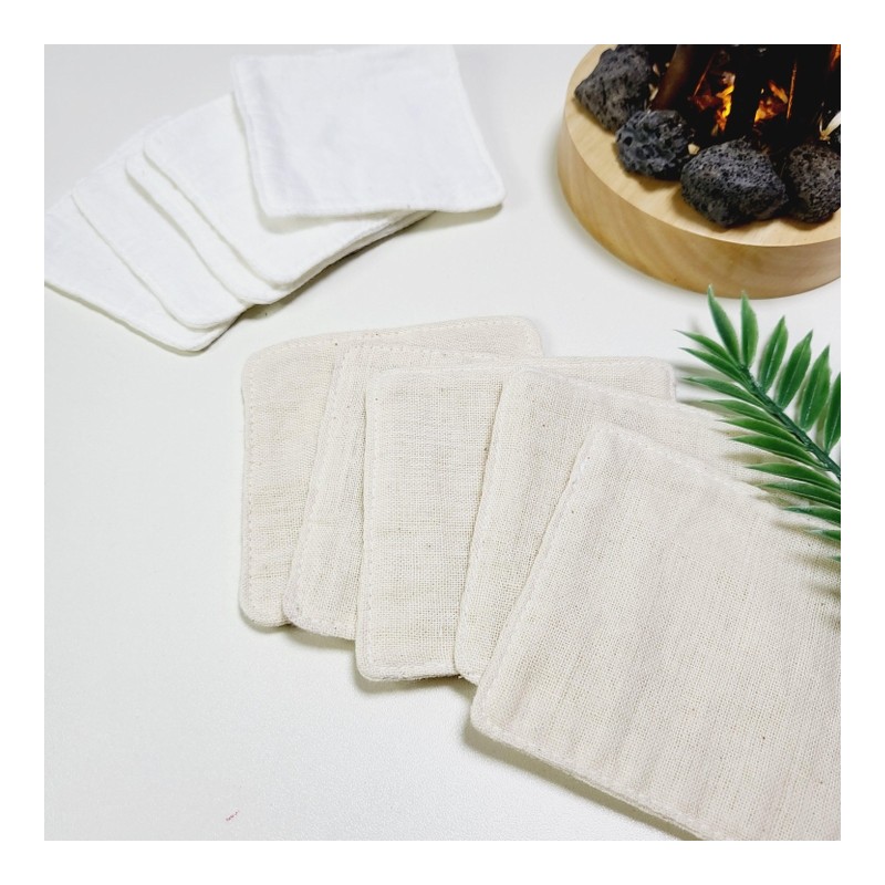 10 zero-waste reusable cotton pads for dog tears - Refined