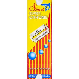Shark Super Chrome Double Edge Razor Blades (100 Blades)