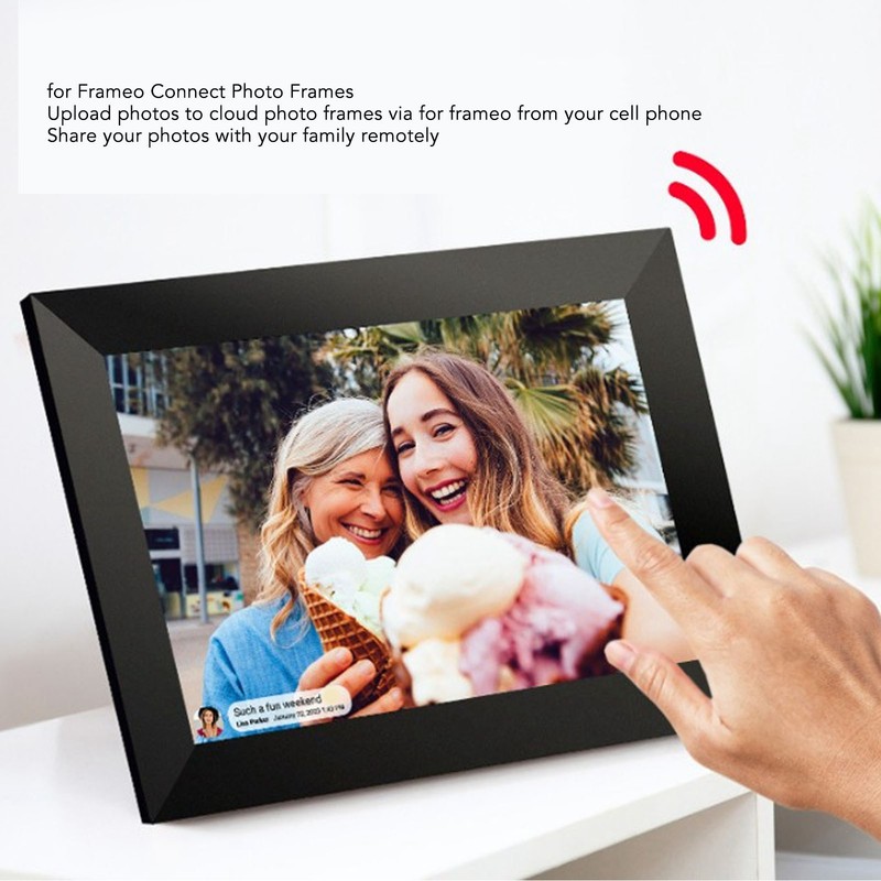 8 Inch Digital Photo Frame Multifunction WiFi IPS HD Touch