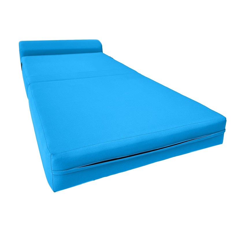 Danfuton Turquoise 6 x 36 x 70 Sleeper Chair Folding
