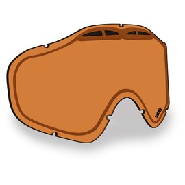 509 Sinister X5 Anti-Fog Anti-Scratch Dual Pane Replacement Snocross Goggle Lens - Orange Tint