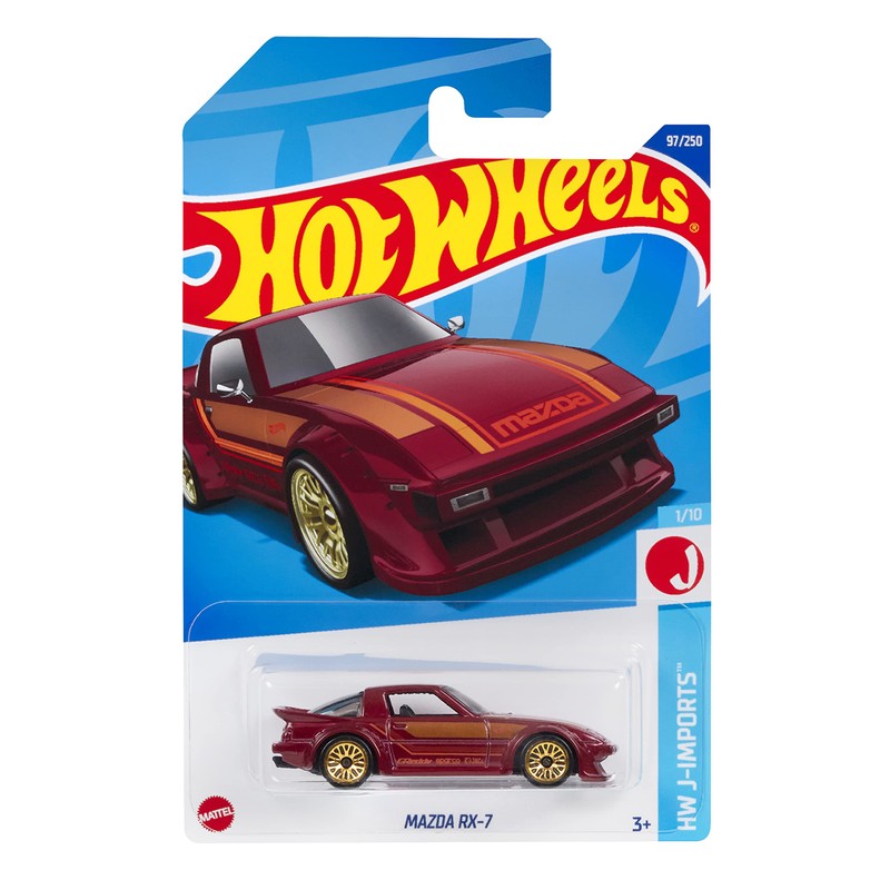 Hot Wheels Basic Mazda RX-7 HHF43 Red