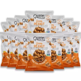 Quinn Pretzels 21 Ounce Gluten Free Peanut Butter Filled Non GMO Snack