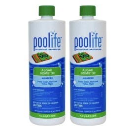Poolife Algaebomb 30 Algaecide 32 Oz 62017 (2 Pack)