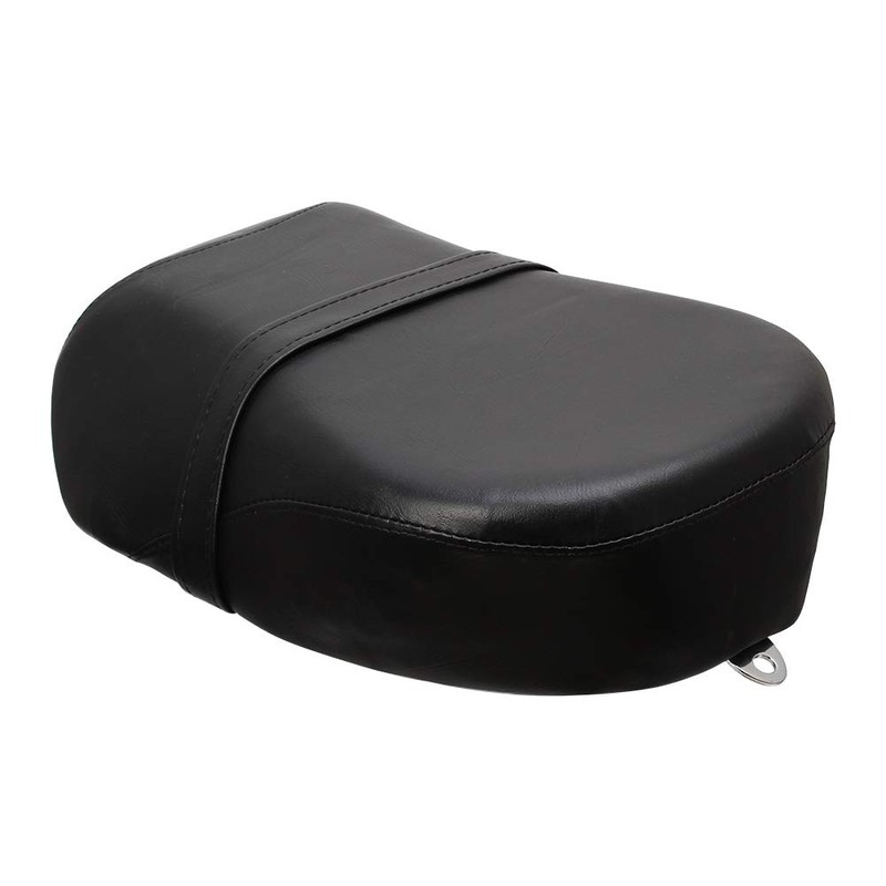 HIYOYO Motorcycle Rear Pillion Passenger Seat Pad with Belt For