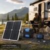 Foldable Solar Charging Kit for Outdoor Use – Dual USB