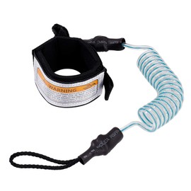 Surfboard Leash Surfing Lead 5 mm 5 ft with Foot Strap Velcro for Stand Up Paddle Board Shortboard Bodyboards Surfboard