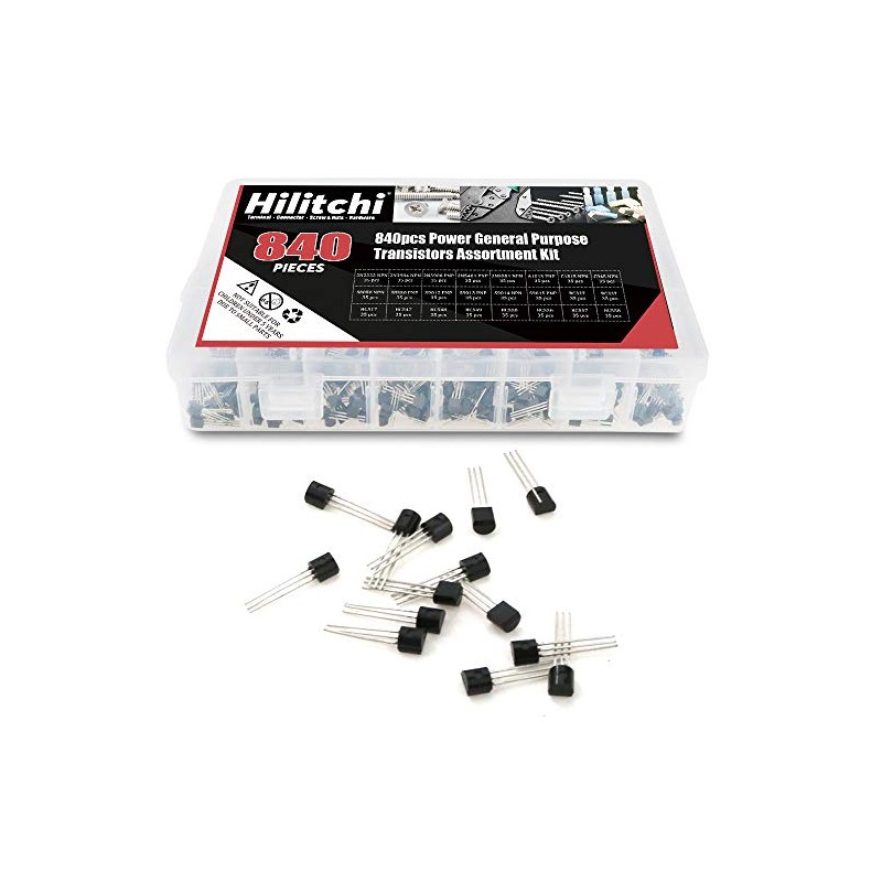 longruner 24-values 2 N2222-s9018/bc327-bc558 NPN PNP transistores de potencia de