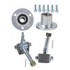 REBEKAMODS Front Wheel Hub 17mm Replacement Parts, 3 Stud Axle