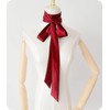 GUZOSJO Solid Color Long Neckerchief Pure Skinny Scarf Necktie Handbag