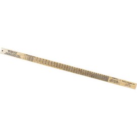 Forestry Suppliers Tree & Log Scale Stick | International 1/4” Scale | 10” to 40” by 1” Diameter Classes & Heights up to Five 16’ Logs | Sturdy & Easy to Read | 31-1/2”L x 1-5/16”W
