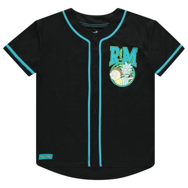 RICK AND MORTY Mens Jersey Mens Baseball Jersey - Rick