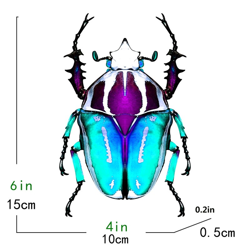 HHgrowe Metal Ladybugs Wall Art Decor Hanging Sculpture Decoration Iron