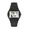 Swatch Quartz Defined Strap, Black, 20 Casual Watch