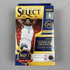 2020 Select Basketball Hanger Box 20 Card Box Shimmer Prizms Brand New Panini