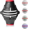 OlibaDu 1 Pack 360° Triple Line Golf Ball Marker，Golf Ball