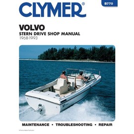 Clymer Volvo Stern Drive Shop Manual, 1968-1993