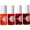 4 PC/SET Juego de glaseado de labios Fórmula natural larga