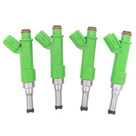 JESBEN FJ1069 4PCS Fuel Injectors 12 Holes Replacement for RAV4 Highlander 2.5L Venza 2.7L 3.5L 2009-2012 Sienna 2.7L Camry Scion tC 2.5L 2011-2012 23250-36010