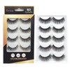 False Eyelashes, 10 Pairs 3D Eyelashes, Artificial Thick Eyelashes, Natural