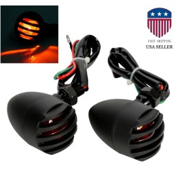 Unbranded Motorcycle LED Turn Signals Blinker For Harley Davidson Touring Models All Years