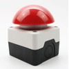 Foot and coarse hand button, red, mushroom button, IP65, 1S1Ö,