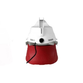 Koblenz WD-355K2 Portable Wet-Dry-Blow Vacuum Cleaner, 3 Gallon Tank, 2.0 HP Designer Series Vacuum Cleaner with Several Accessories, Red/White, 5-Year Warranty