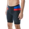 TYR RSCOM6A606XS Comp Tri Shorts, Medium, 7-Inch, Black/Blue/Red