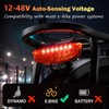Zeekpowa Bicycle Rear Light with Brake Light Function - LED