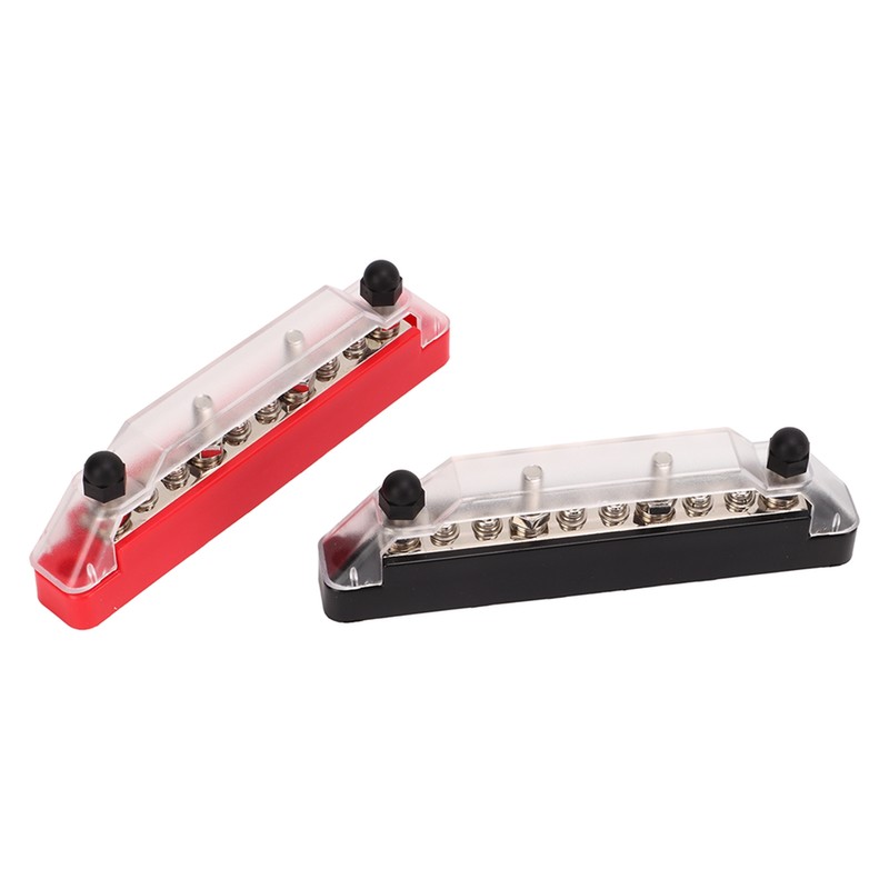 10 Way Power Distribution Block Bus Bar M6 Studs M4