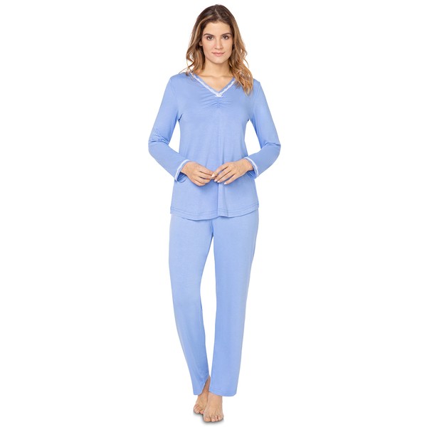 e.Femme® ZYTA 1912 Women's Viscose Pyjamas, blue